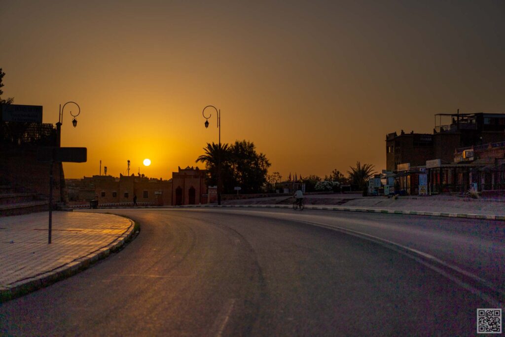 Ouarzazate at sunrise