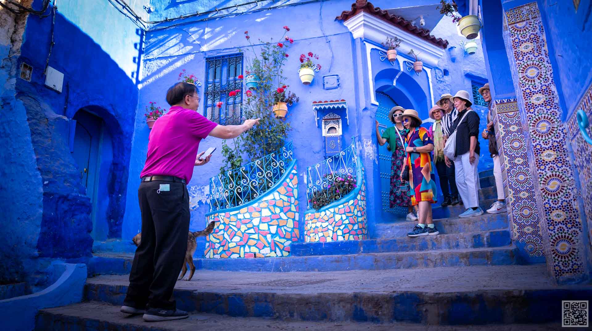Chefchaouen chinese group