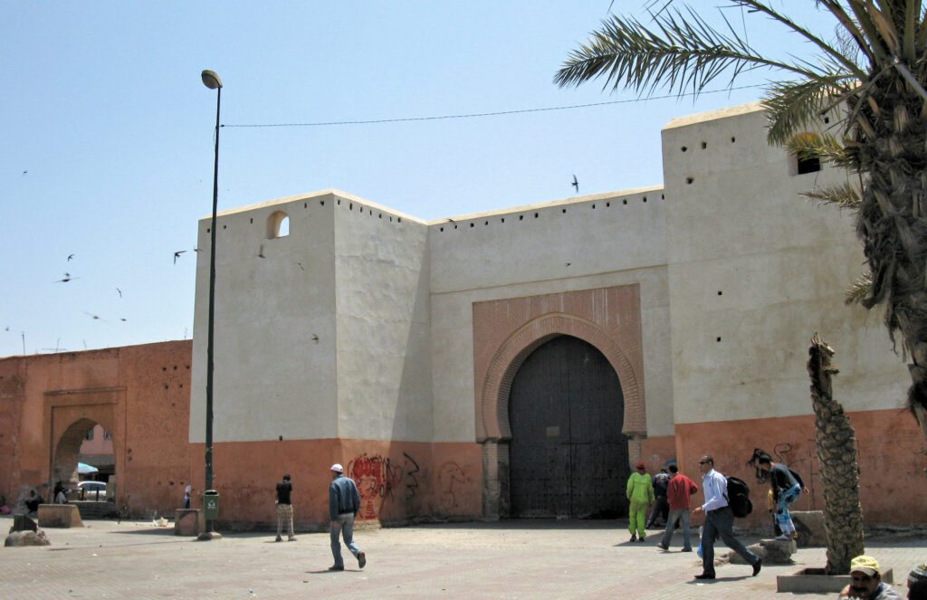 Bab Doukkala gate of marrakech