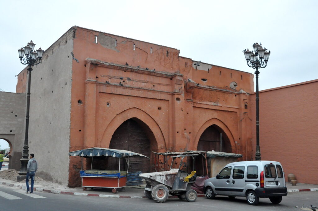 Gate Bab Er-Robb Marrakech the historical gates of Marrakesh