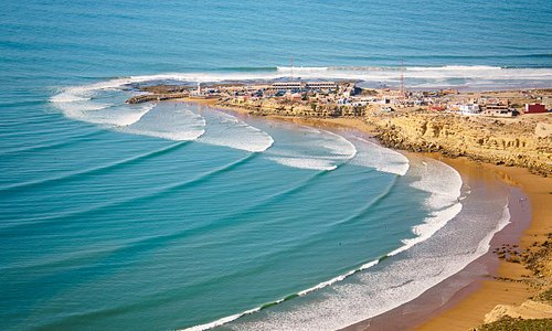 Imsouane beach Morocco for surfing
