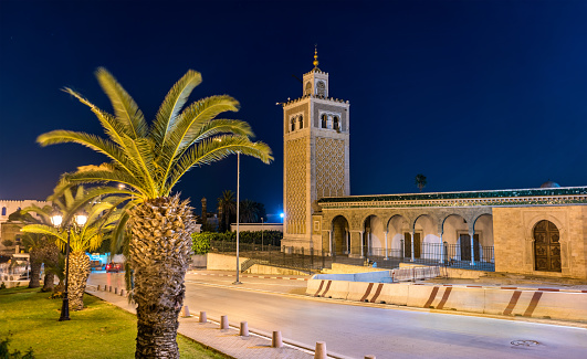Kasbah Mosque a historic monument in Tunis Tunisia North Africa