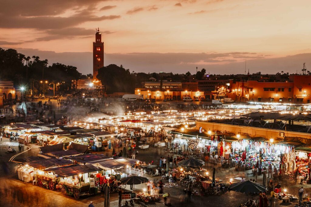 Place Jemaa El Fna Marrakech Morocco