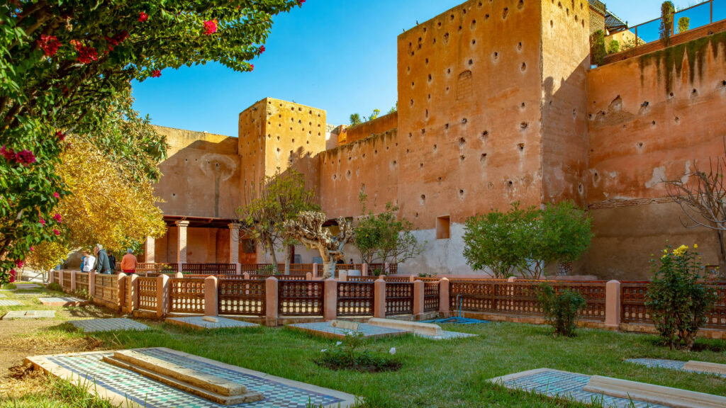 Saadian Tombs Marrakech norocco