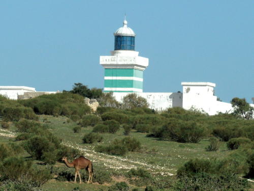 lighthouse of Cap Sim Beach