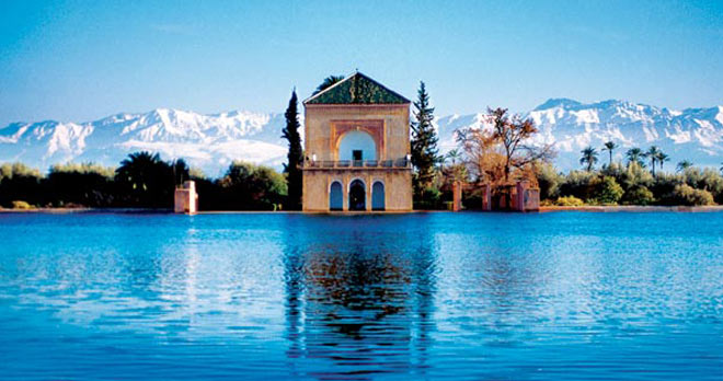 marrakech jardin menara