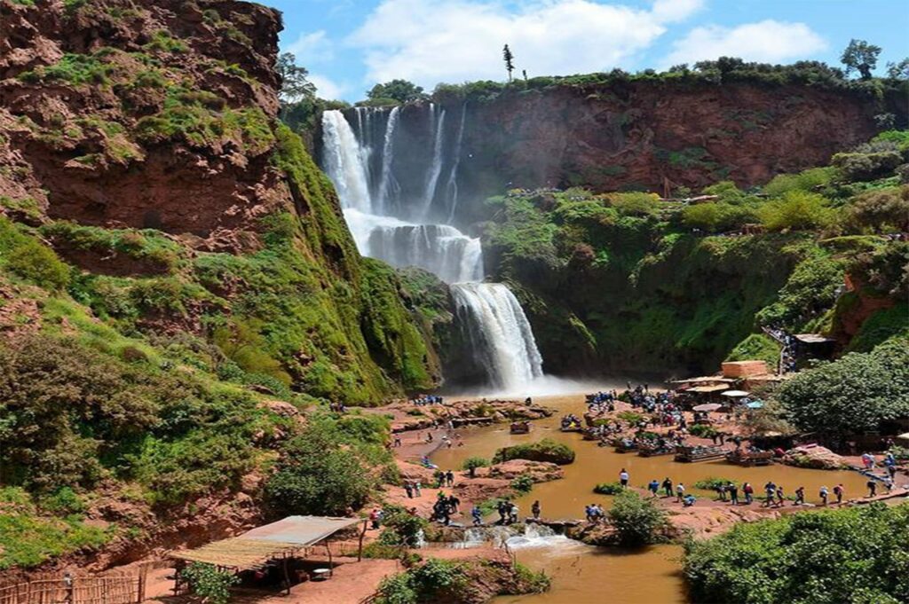 ouzoud waterfalls morocco day trip