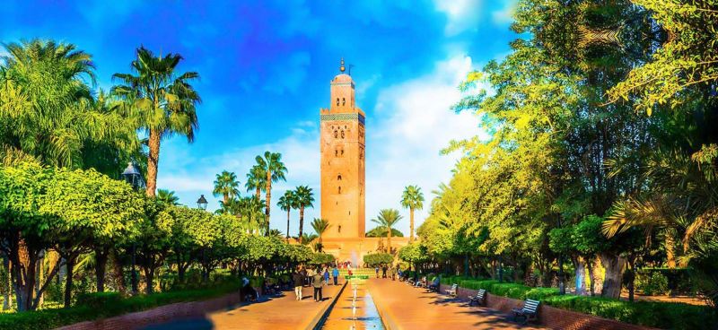 the tower of koutoubia mosque