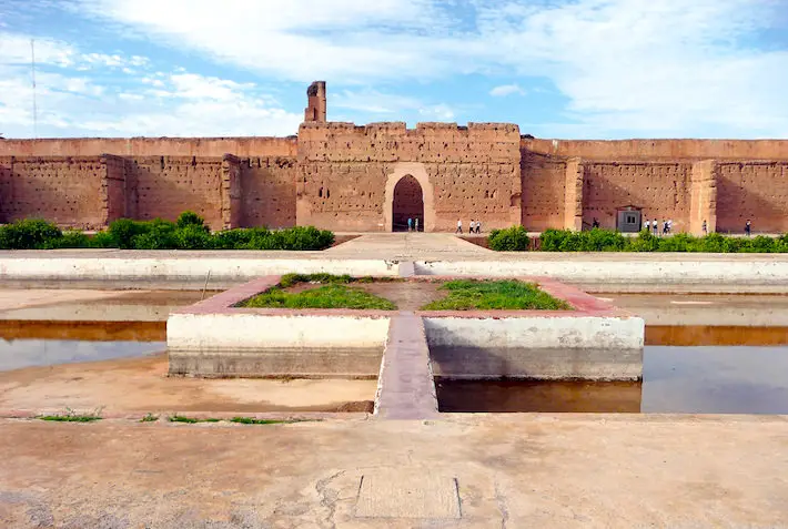 el badi palace, morocco