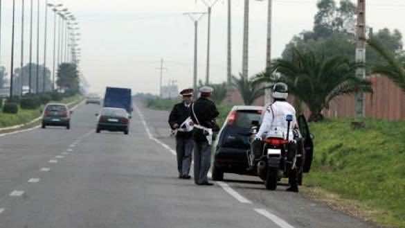 Speed cameras in Morocco a control by moroccan police