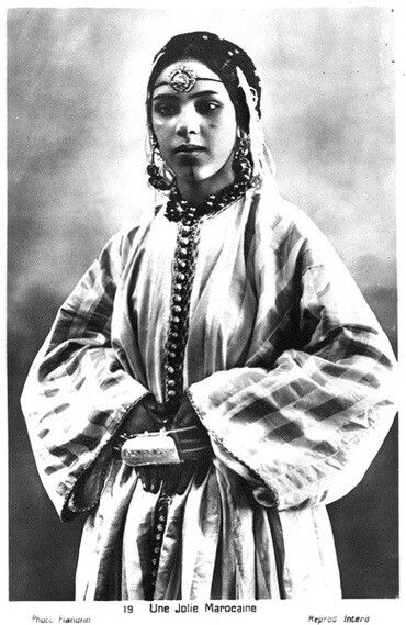 nice moroccan lady from the past